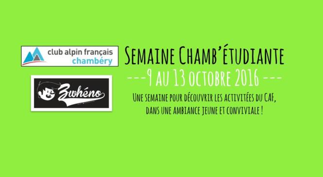 ZWHENOS Semaine Chamb'étudiante image article