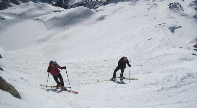 Ski au Mont Rosset, Selle de Puy Gris et Petit Arc image article
