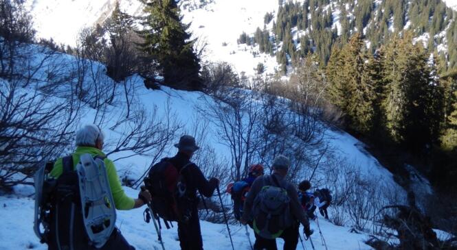 Le Cormet d'Arêches depuis le Perthuis avec variante image article