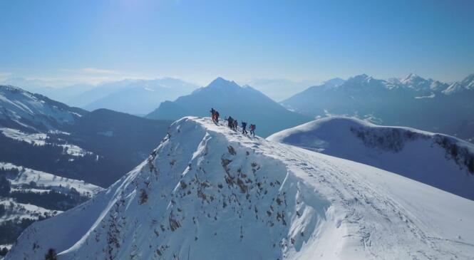 Les zwhenos en ski de randonnée image article