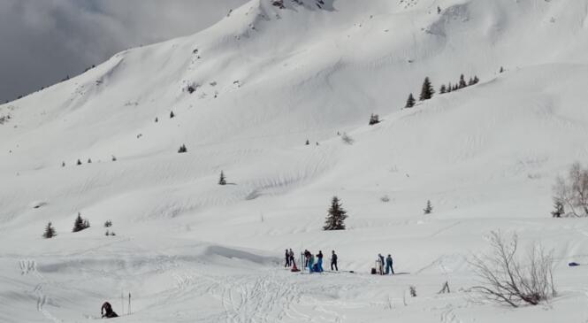 Organisation des secours : exercices pratiques + coupe de neige image article