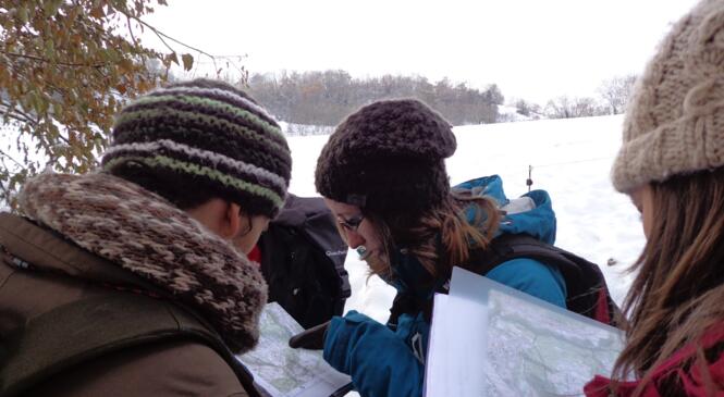 1ere sortie initiation cartographie orientation: une réussite image article