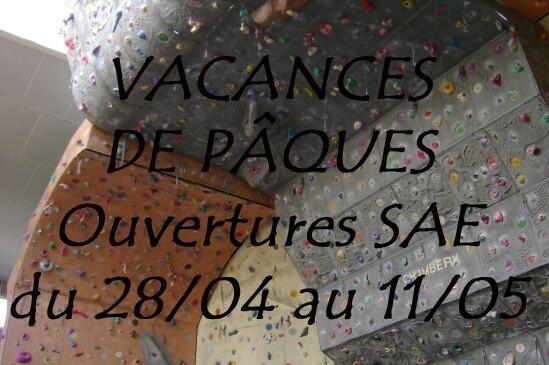 Ouvertures SAE du 28/04 au 11/05 image article