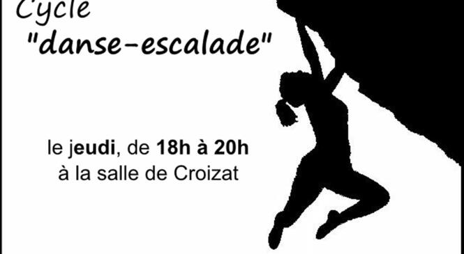 Cycle de gestuelle/danse-escalade, le jeudi de 18h à 20h à Croizat image article