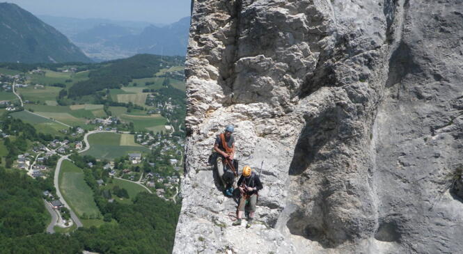 Une belle traversée au dessus de Grenoble image article