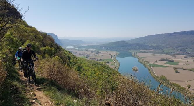 Sortie vélo de montagne dans l'Avant Pays Savoyard image article