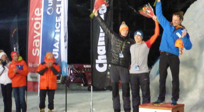 Escalade sur Glace : un jeune cafiste médaille d'Or à la Coupe d'Europe ! image article
