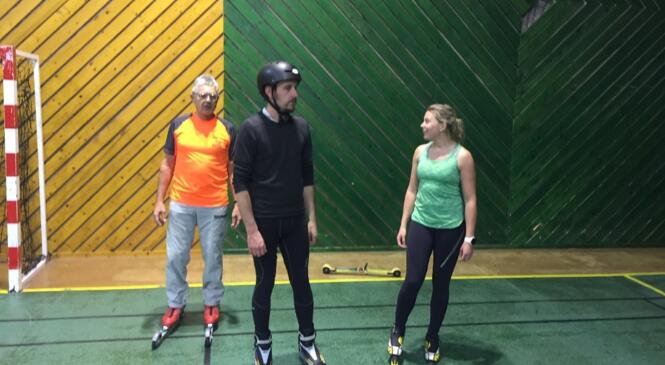 Initiation au ski roue ! image article