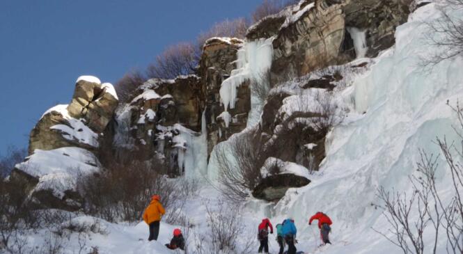 Dernière minute : stage de formation initiale cascade de glace image article