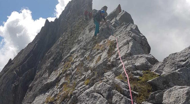 La Pierra Menta et l'aiguille de la Nova vaincues par le groupe perfectionnement alpi ! image article