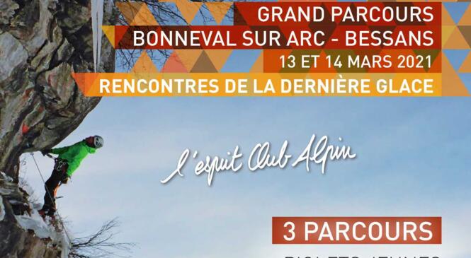 Grand Parcours cascade de glace Bonneval sur Arc / Bessans - 2021 image article