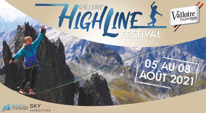Valloire Festival activités de montagne et highline image article
