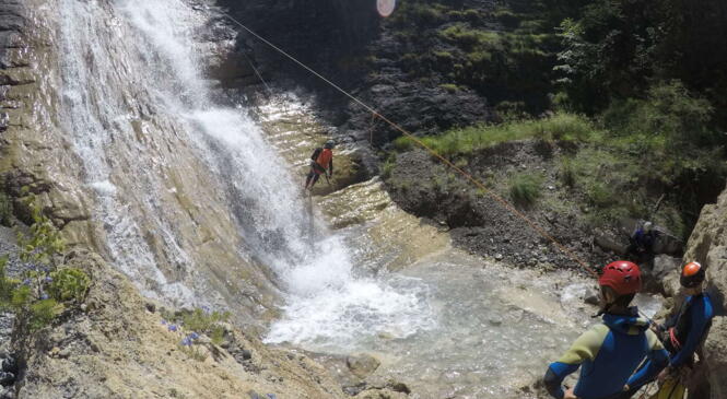 Grand Parcours Canyoning les sources du lac d'Annecy - 16 et 17 septembre Faverges image article