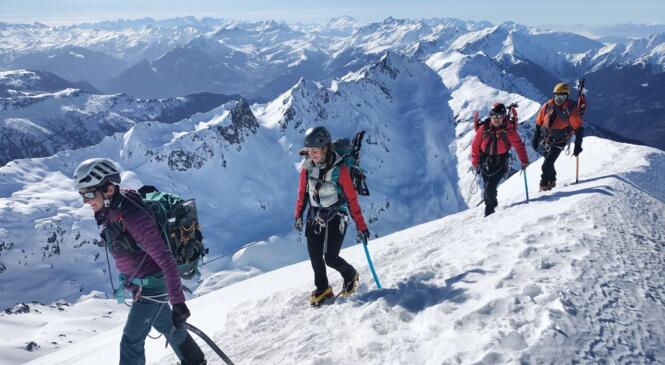 Grand Rognou et grand Mont par les arêtes image article