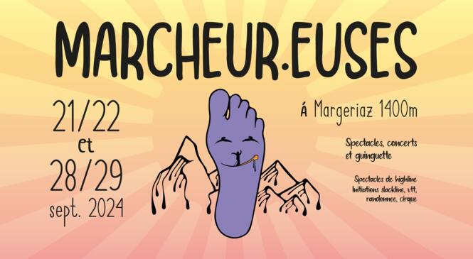 MARCHEUR.EUSES l'évènement sportif, festif et inclusif des Fondus de Slack pour les 150 ans du CAF image article