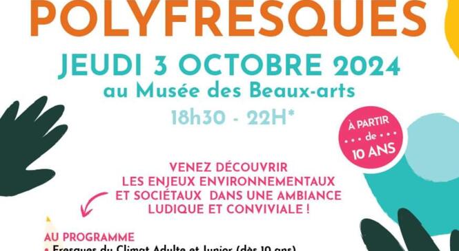 3 octobre : Soirée PolyFresques au Musée des Beaux-Arts ! image article