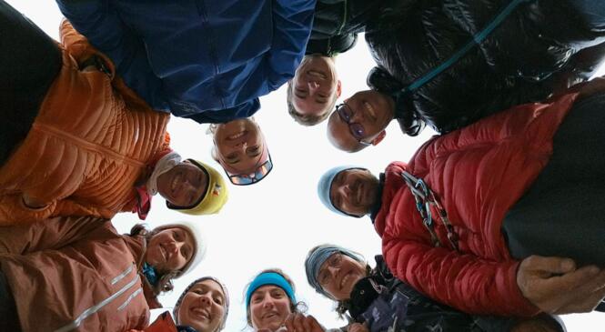 Cycle transition vers l'alpinisme - Un premier weekend sous le signe de la polyvalence et de l'adaptation. image article