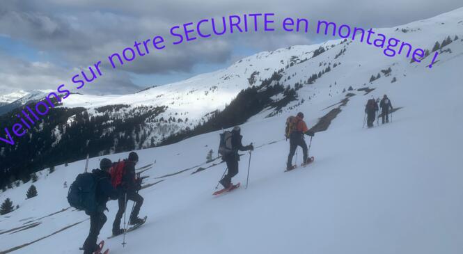 Veillons sur notre SECURITE en montagne image article