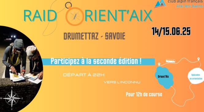 Raid et course d'orientation Orient Aix 2025 image article