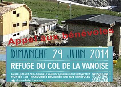 SPECIALE 140 ans – Inauguration du REFUGE DU COL DE LA VANOISE image article